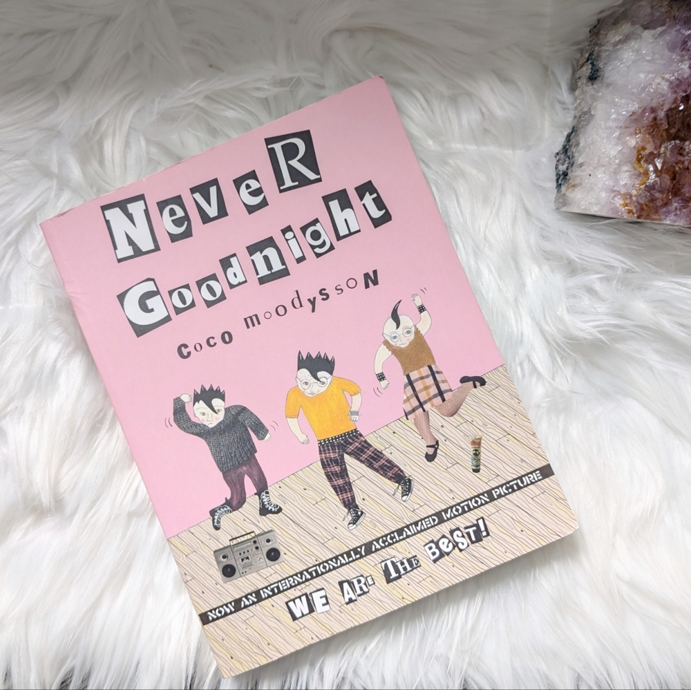 Punk girl band comic book